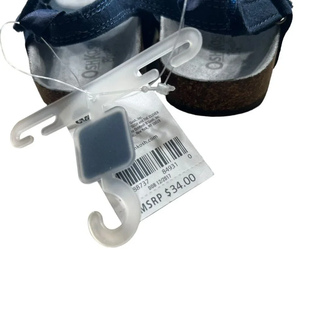 NEW OshKosh Sz 6 Blue Sandals